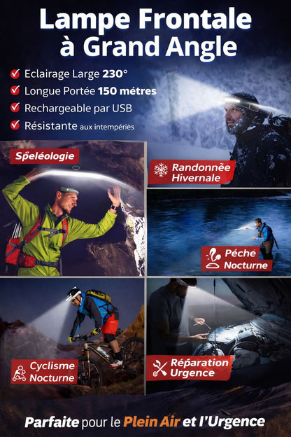 Prolight - Lampe Frontale 230°